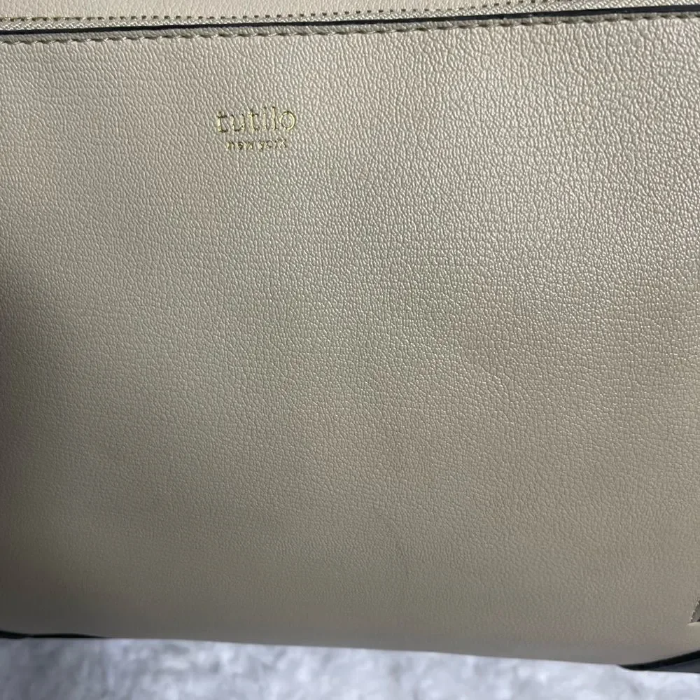 Tutilo New York black & White multi function large laptop bag